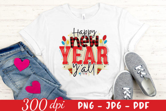 Review: Happy New Year Y all PNG for Embroidery