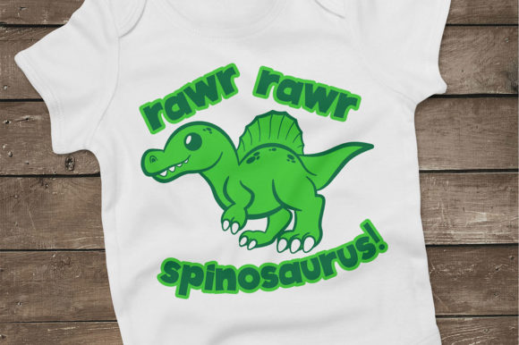 Review: Rawr Rawr Spinosaurus Embroidery Design